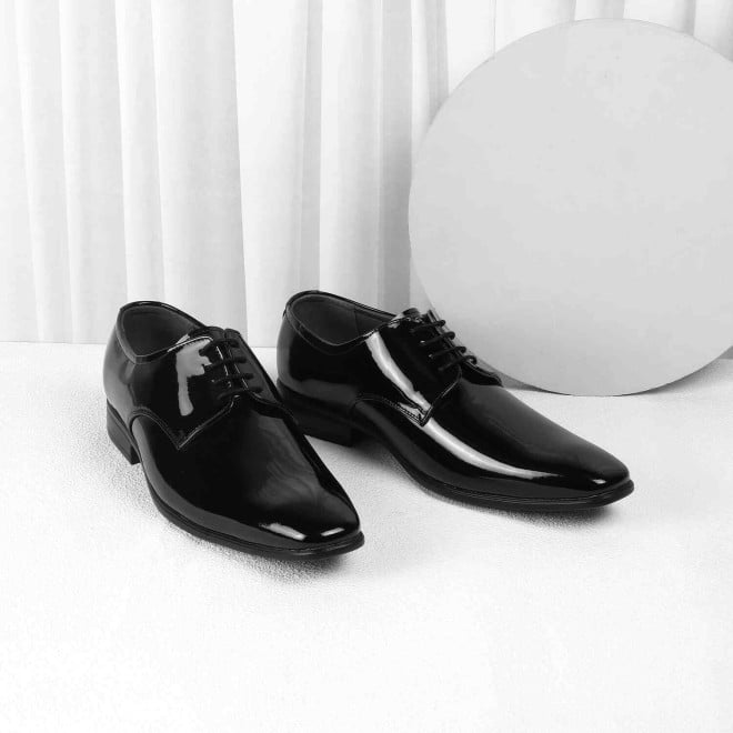 Mochi Men Black Formal Lace-Up