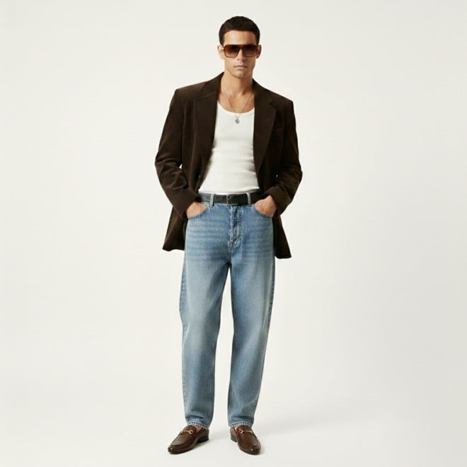 Mochi Men Tan Formal Moccasin (SKU: 19-486-23-40)