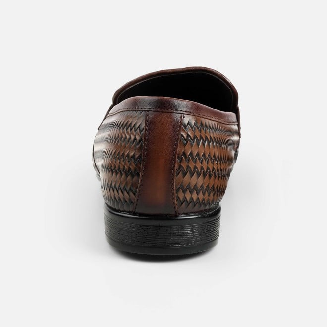 Mochi Men Tan Formal Moccasin (SKU: 19-486-23-40)