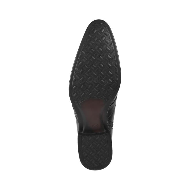 Mochi Men Black Formal Slip-Ons (SKU: 19-487-11-40)