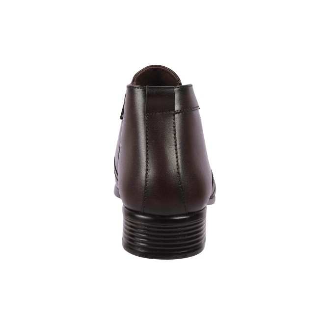 Mochi Men Brown Formal Slip-Ons (SKU: 19-487-12-43)