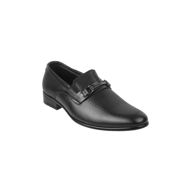 Mochi Men Black Formal Slip-Ons (SKU: 19-488-11-40)