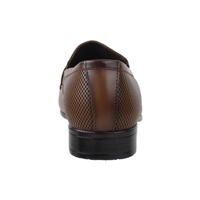 Mochi Men Tan Formal Slip-Ons (SKU: 19-488-23-40)