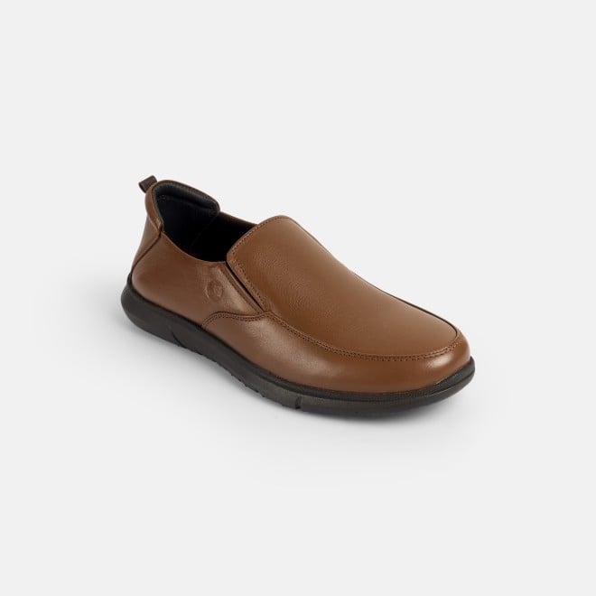 Mochi Men Tan Formal Moccasin