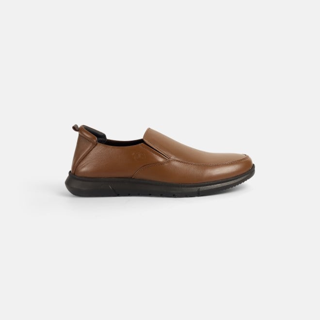 Mochi Men Tan Formal Moccasin (SKU: 19-490-23-40)