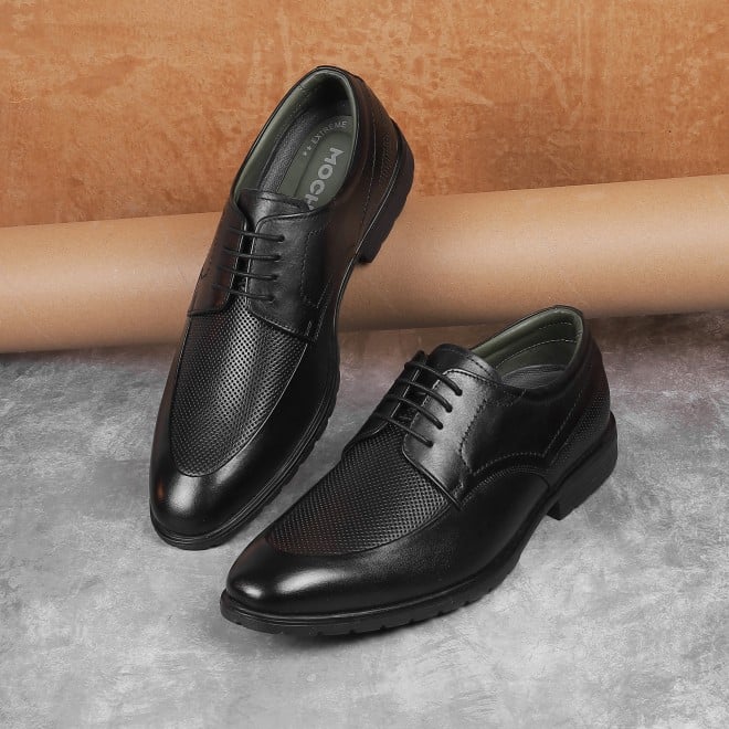 Mochi Men Black Formal Lace Up