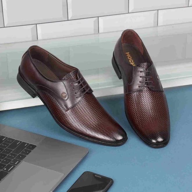 Mochi Men Brown Formal Lace-Up (SKU: 19-495-12-41)