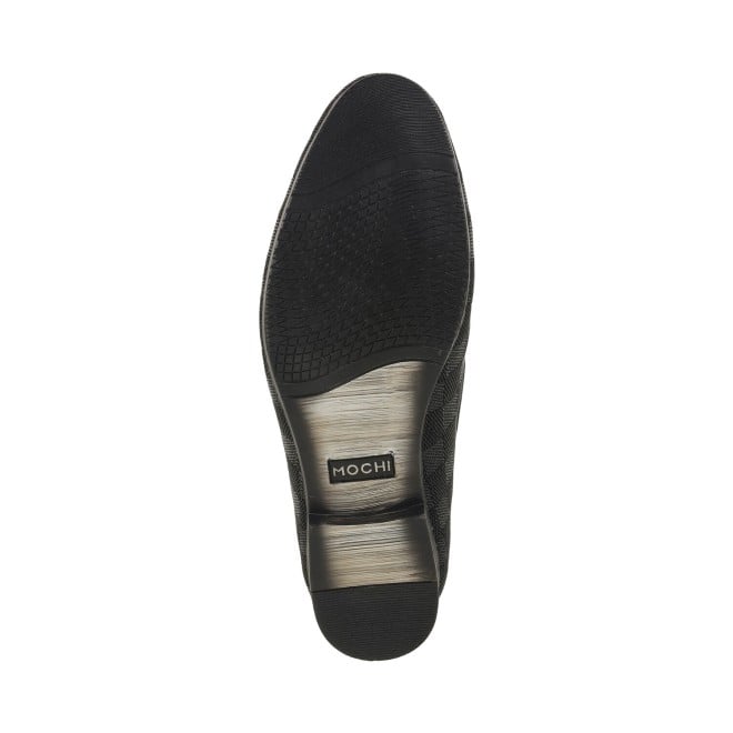 Mochi Men Black Formal Slip Ons (SKU: 19-498-11-41)