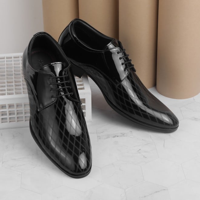 Mochi Men Black Formal Lace-Up