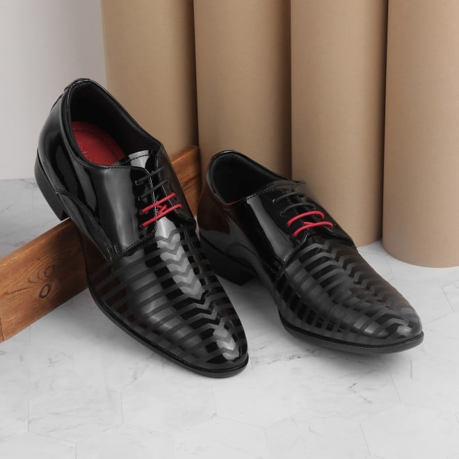 Mochi Men Black Formal Lace-Up