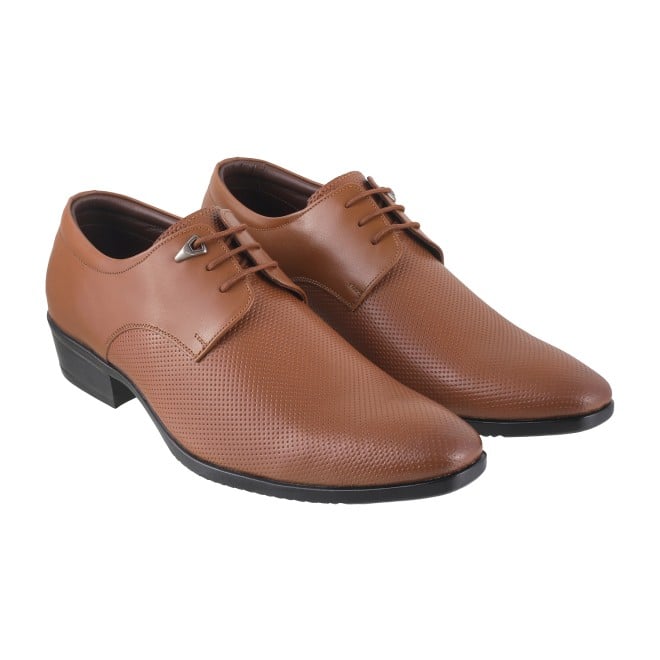 Mochi Men Tan Formal Lace Up