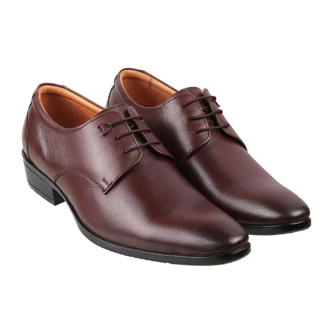 Mochi Men Brown Formal Lace Up