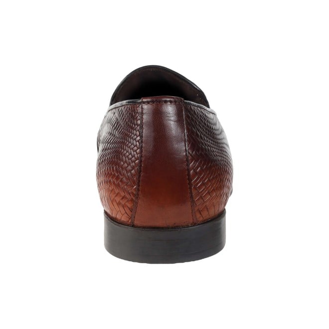 Mochi Men Tan Formal Slip Ons (SKU: 19-508-23-42)