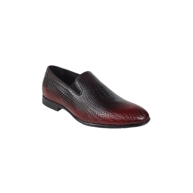 Mochi Men Wine Formal Slip Ons (SKU: 19-508-58-40)