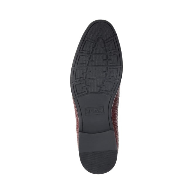 Mochi Men Wine Formal Slip Ons (SKU: 19-508-58-40)