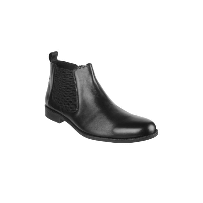 Mochi Men Black Formal Slip-Ons (SKU: 19-509-11-40)