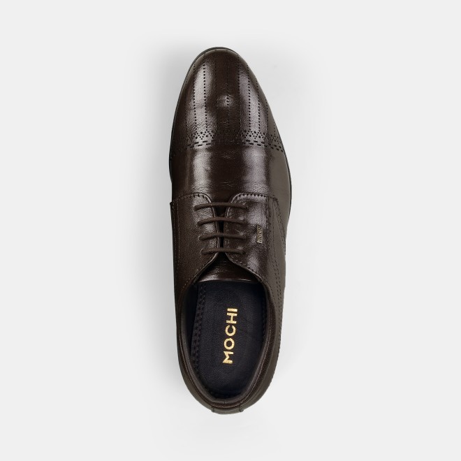 Mochi Men Brown Formal Oxford (SKU: 19-572-12-40)