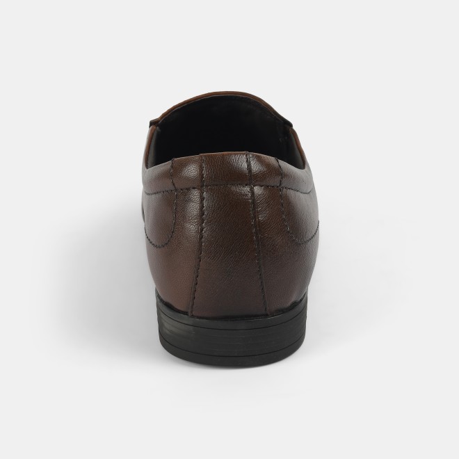 Mochi Men Brown Formal Moccasin (SKU: 19-574-12-40)