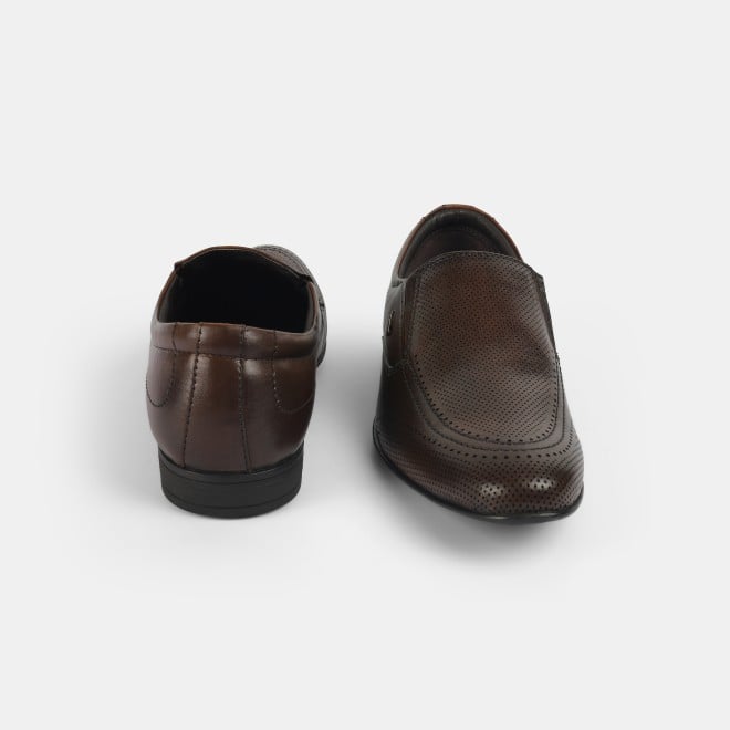 Mochi Men Brown Formal Moccasin (SKU: 19-574-12-40)