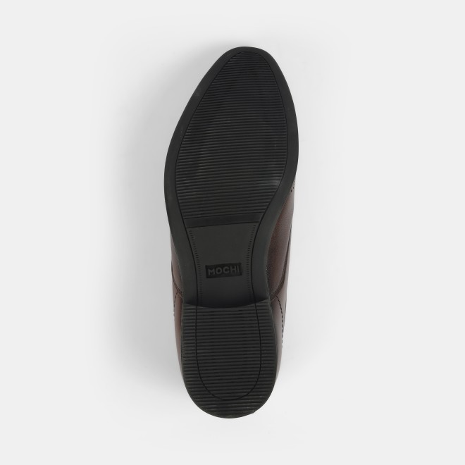 Mochi Men Brown Formal Moccasin (SKU: 19-574-12-40)