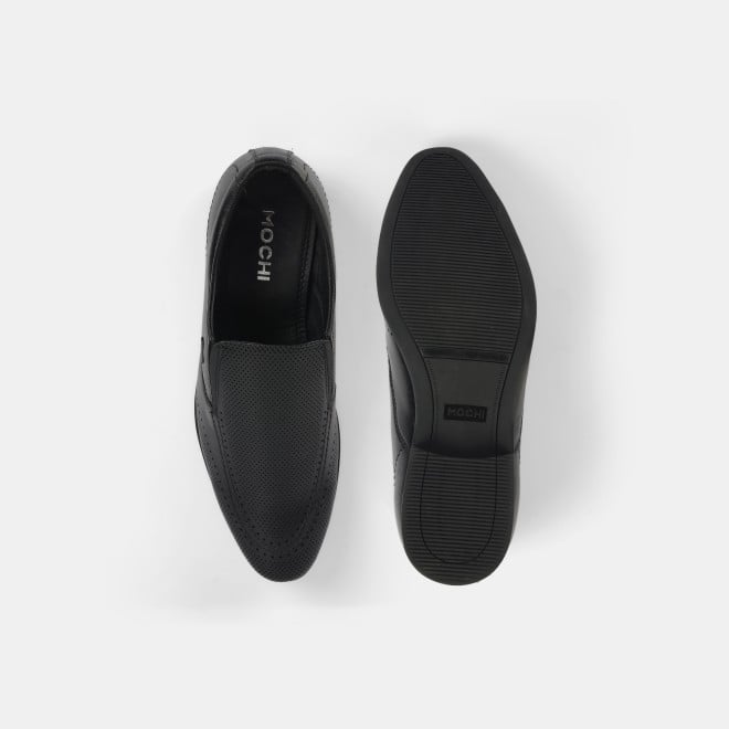 Mochi Men Black Formal Moccasin (SKU: 19-574-11-40)