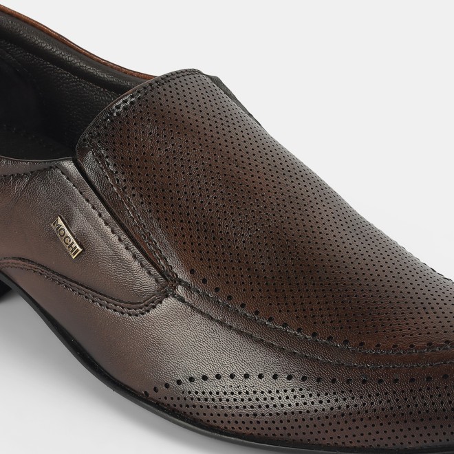 Mochi Men Brown Formal Moccasin (SKU: 19-574-12-40)