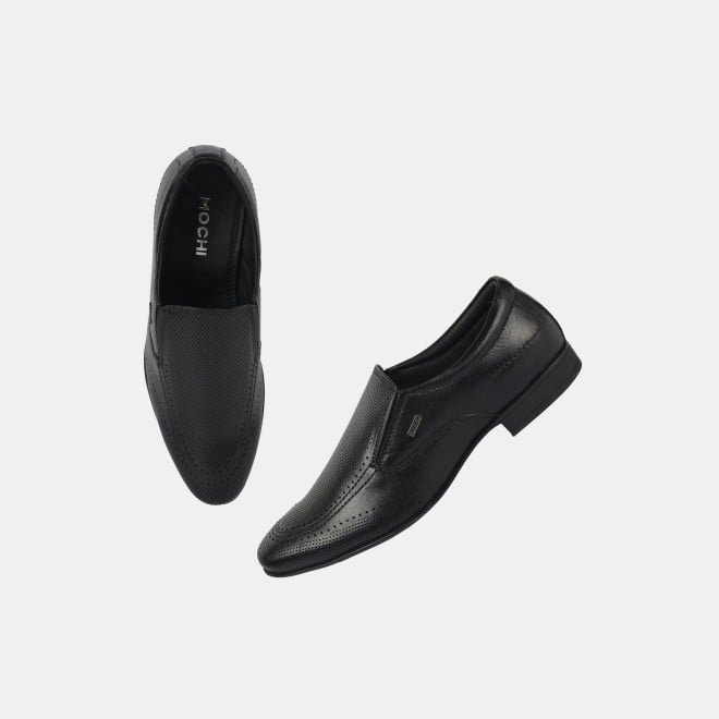 Mochi Men Black Formal Moccasin (SKU: 19-574-11-40)
