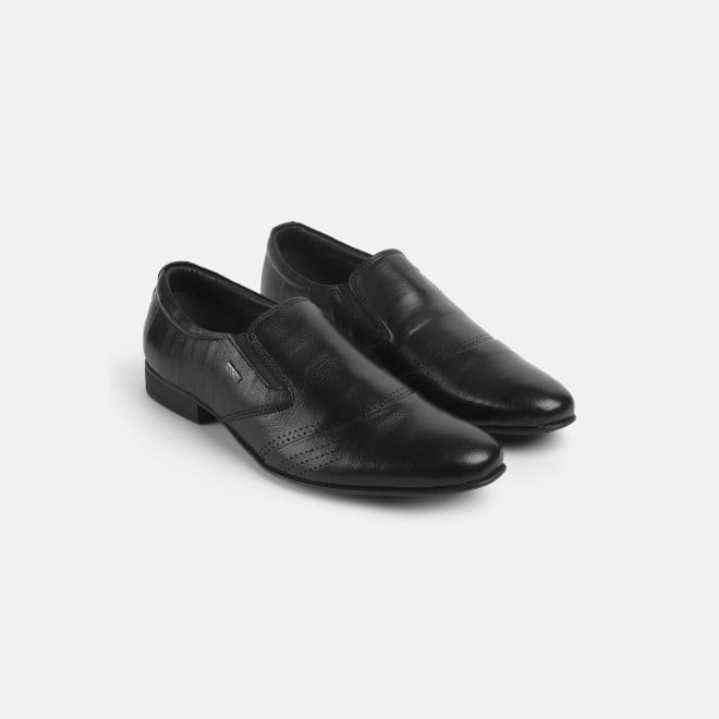 Mochi Men Black Formal Moccasin (SKU: 19-575-11-40)