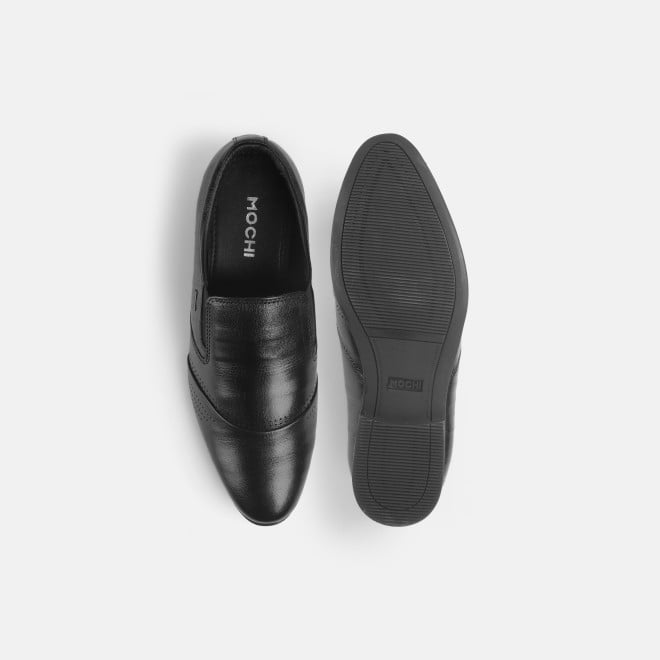 Mochi Men Black Formal Moccasin (SKU: 19-575-11-40)