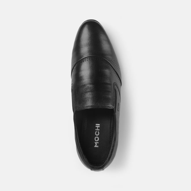 Mochi Men Black Formal Moccasin (SKU: 19-575-11-40)