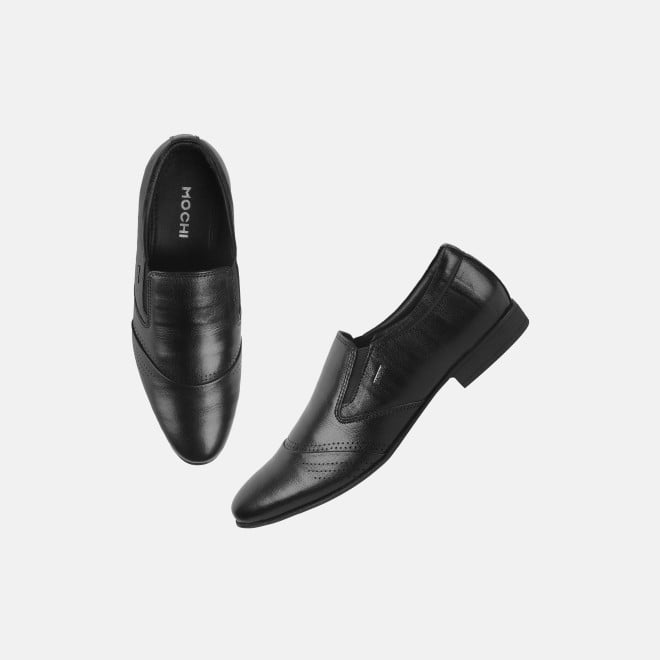 Mochi Men Black Formal Moccasin (SKU: 19-575-11-40)