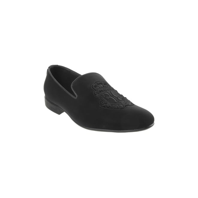 Mochi Men Black Casual Slip Ons (SKU: 19-576-11-40)