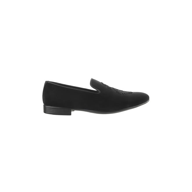 Mochi Men Black Casual Slip Ons (SKU: 19-576-11-40)