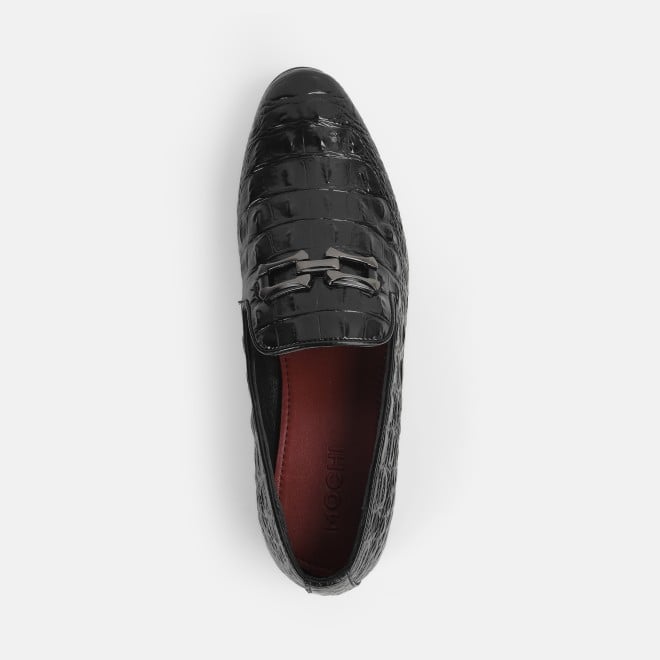 Mochi Men Black Party Moccasin (SKU: 19-579-11-40)