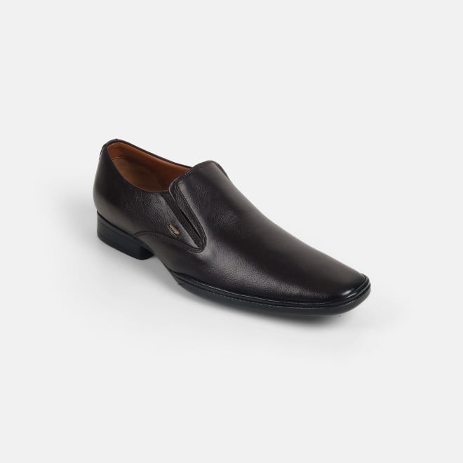 Mochi Men Brown Formal Moccasin