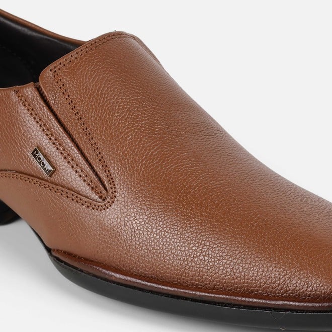 Mochi Men Tan Formal Moccasin (SKU: 19-601-23-40)