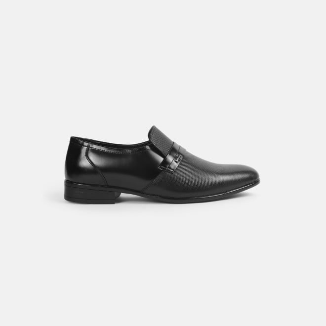 Mochi Men Black Formal Moccasin (SKU: 19-604-11-40)
