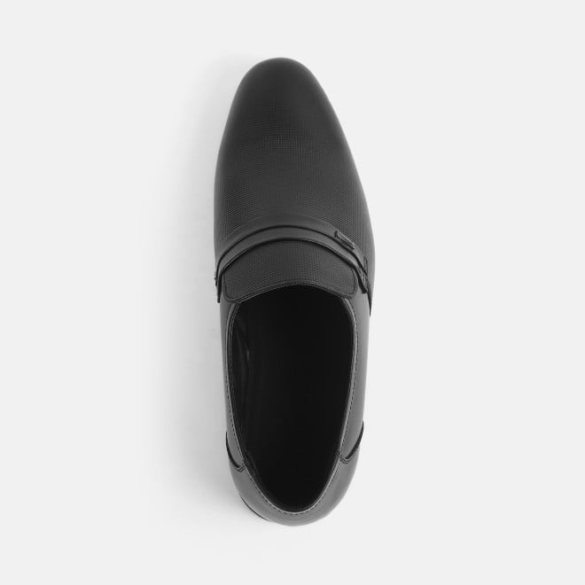 Mochi Men Black Formal Moccasin (SKU: 19-604-11-40)