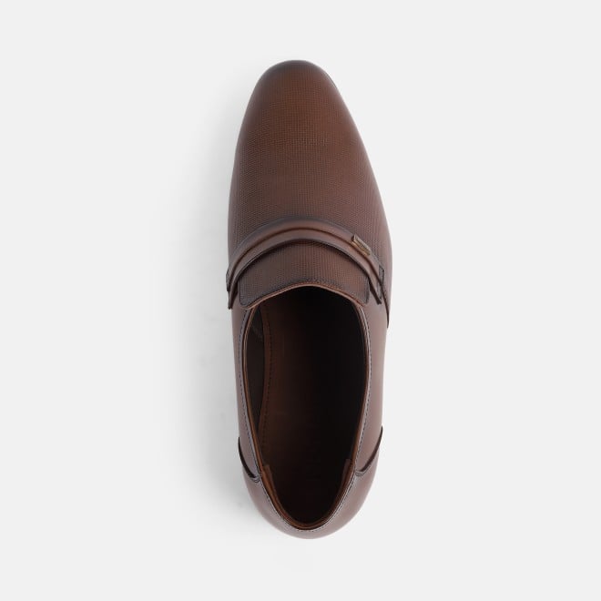 Mochi Men Brown Formal Moccasin (SKU: 19-604-12-40)