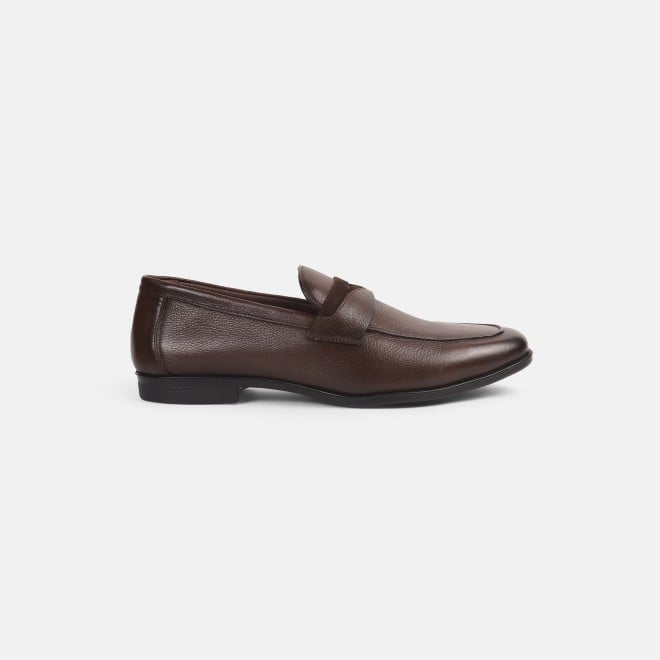 Mochi Men Brown Formal Moccasin (SKU: 19-608-12-40)
