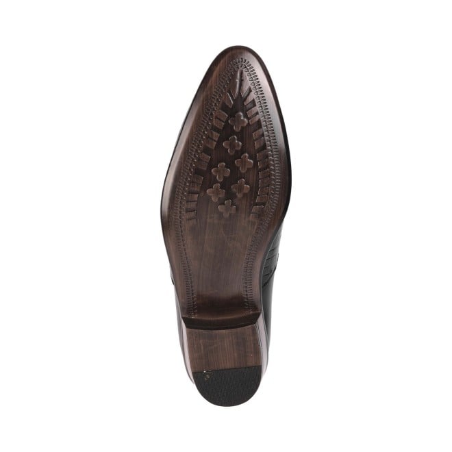 Mochi Men Black Formal Slip-Ons (SKU: 19-6127-53-41)