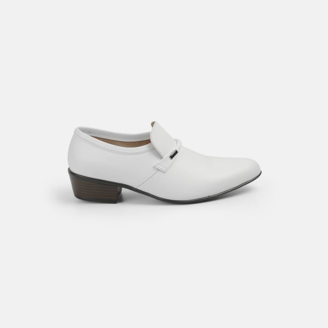 Mochi Men White Formal Moccasin (SKU: 19-6127-16-40)