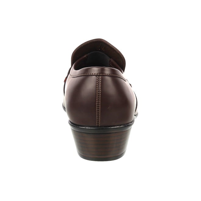 Mochi Men Brown Formal Moccasin (SKU: 19-6127-12-41)