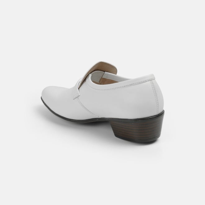 Mochi Men White Formal Moccasin (SKU: 19-6127-16-40)