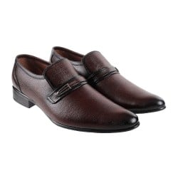 Men Maroon Formal Moccasin