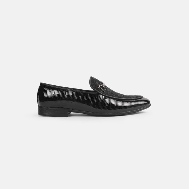 Mochi Men Black Party Moccasin (SKU: 19-621-11-40)