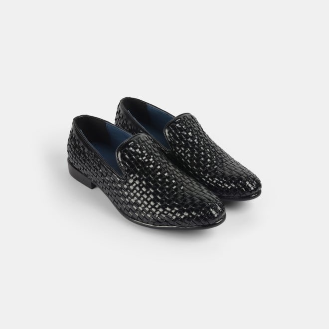 Mochi Men Black Formal Moccasin (SKU: 19-622-11-40)