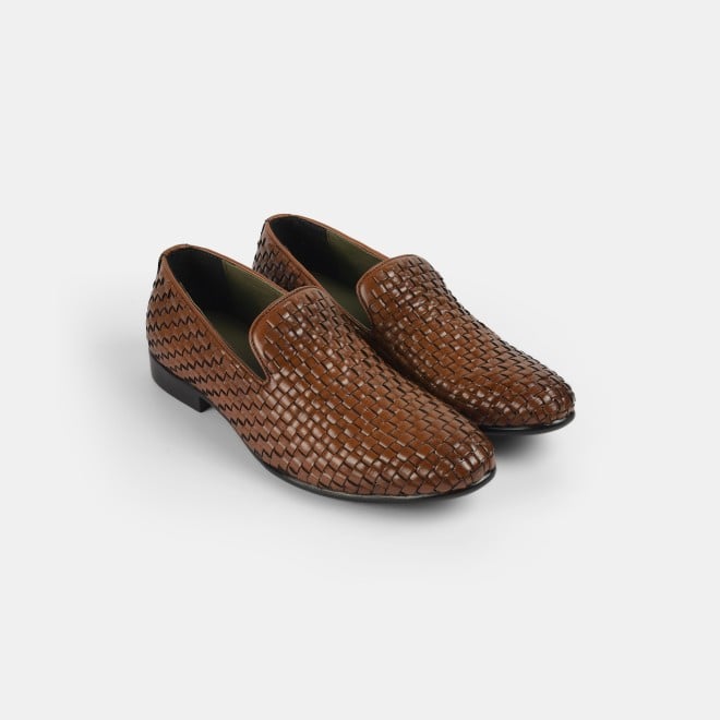 Mochi Men Tan Formal Moccasin (SKU: 19-622-23-40)