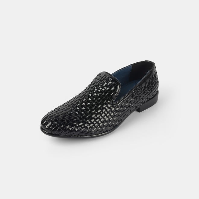 Mochi Men Black Formal Moccasin (SKU: 19-622-11-40)