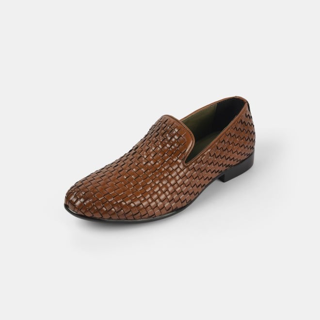Mochi Men Tan Formal Moccasin (SKU: 19-622-23-40)